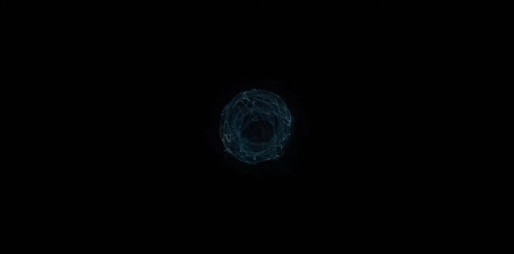 Animación del planeta Tierra