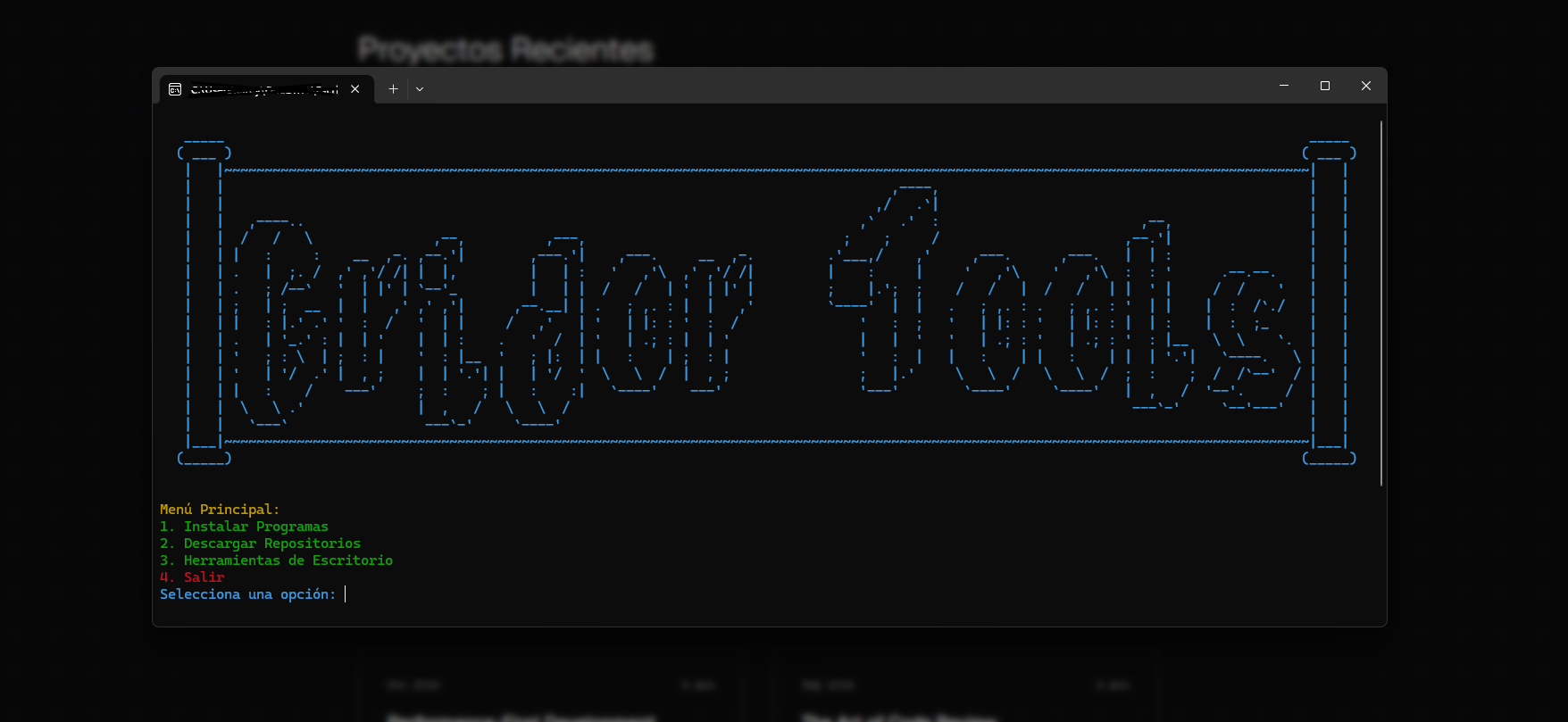 Captura de PowerShell Tools